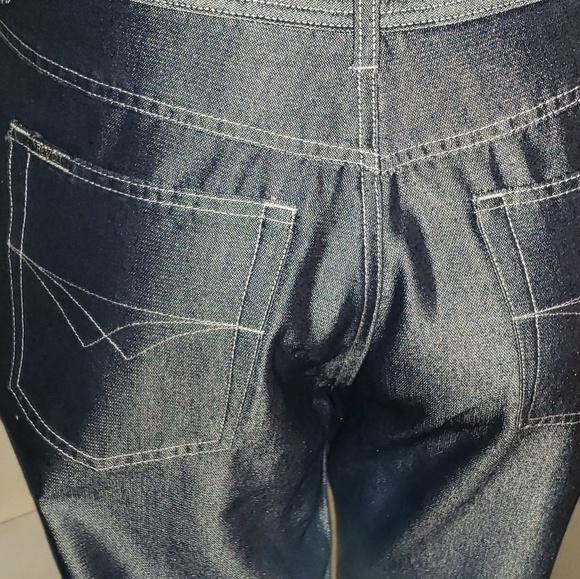 Ombre dyed Blue Jeans - Picture 7 of 9